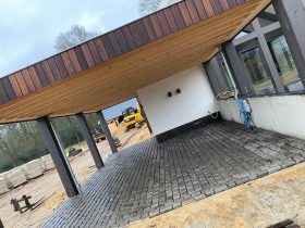 Aanbouw carport putten